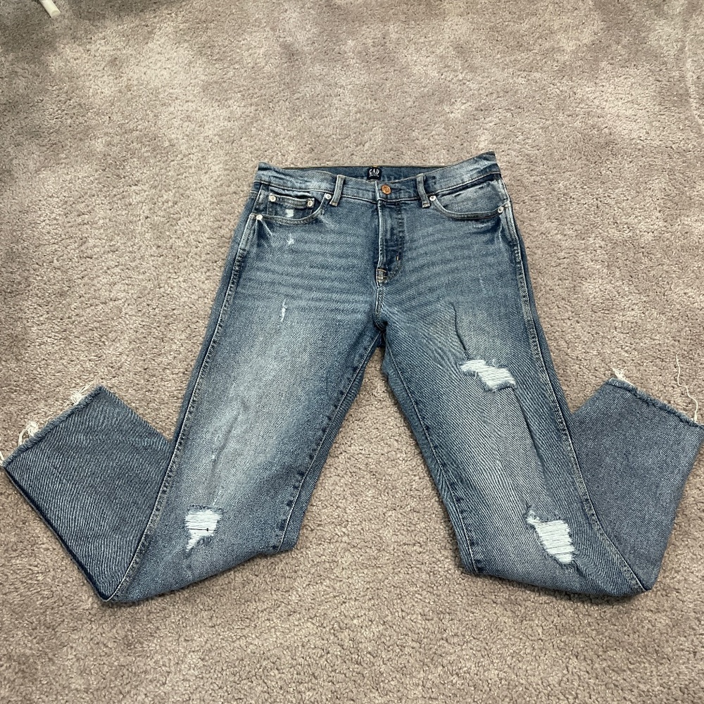 Gap denim slim straight